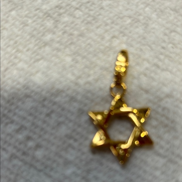 Spartina STAR OF David Charm With Tiny Pearls - Picture 4 of 6